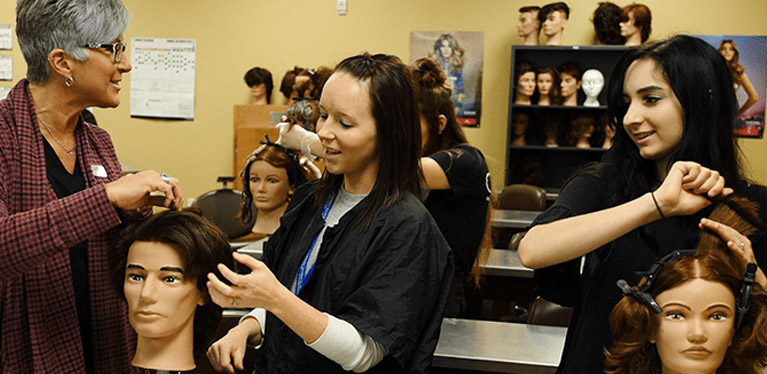 Beautician training academy