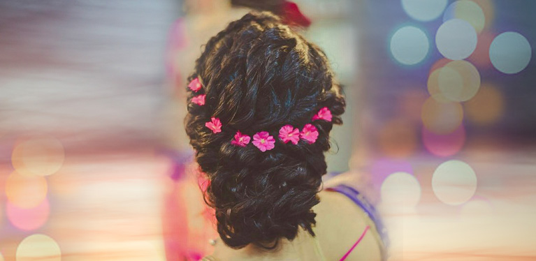 Hairstyles for weddings in India